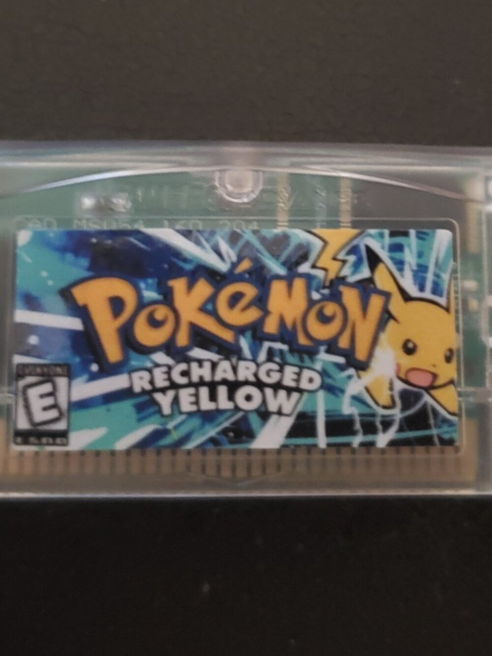 Pokemon Recharged Yellow GBA ROM Hack Video Game